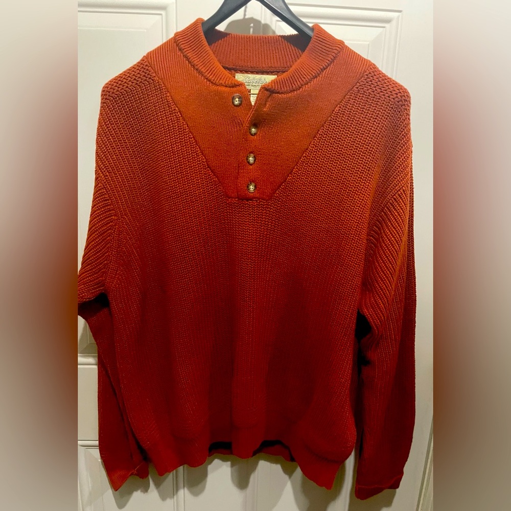Cabelas Cable-Knit Sweater XL